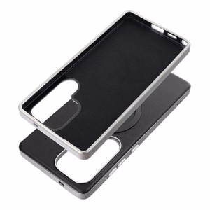 Kuori Samsung A37:lle Gentleman Mag Cover yhteensopiva MagSafe:n kanssa musta