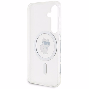 Karl Lagerfeld IML Choupette MagSafe Suojakuori Samsung Galaxy S24:lle - läpinäkyvä