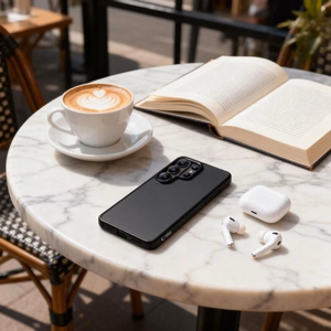 Tech-Protect Magmat suojakuori Samsung Galaxy S26 Ultra:lle musta