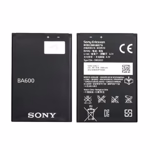 Akku alkuperäinen Sony BA600 ST25i/ST25/ 1290mAh (käytetty Grade B)