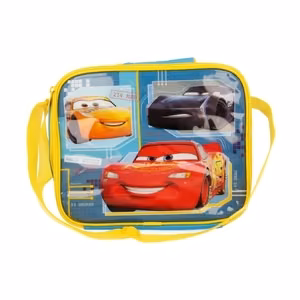 Cars eristetty lounaslaukku olkahihnalla, keltainen