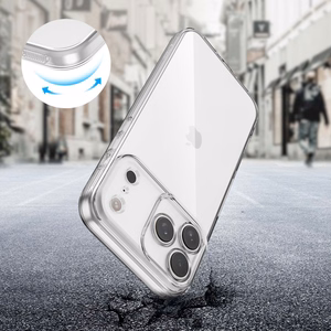 Tech-Protect FlexAir Suojakuori iPhone 17 Pro:lle - kirkas