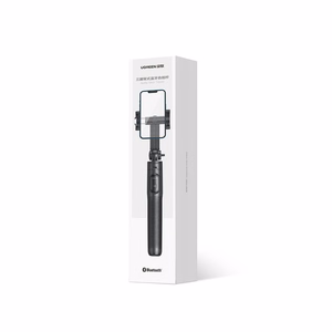 Selfie stick Ugreen LP586 telescopic tripod with Bluetooth remote control 1.5m - black