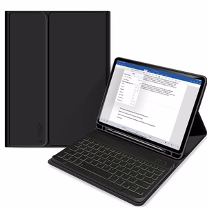 Tech-Protect SC Pen + Keyboard Suojakuori iPad 10.9" 2022 - Musta