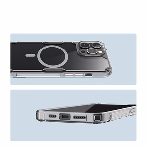 Nillkin Nature Pro -magneettinen panssarikotelo MagSafe iPhone 15 Pro - valkoinen