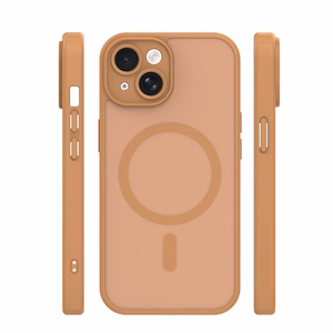 Mag Matt case for iPhone 13 6,1" brown camera protection