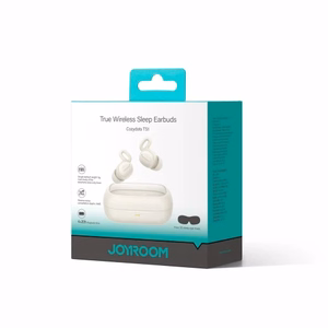 Joyroom JR-TS1 Cozydots Series langattomat TWS kuulokkeet nukkumiseen ANC Bluetooth 5.3 - valkoinen