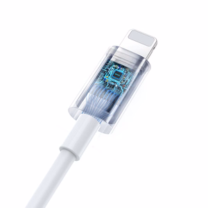 BWOO Wired Headphone Lightning With Volume Control HF179 white