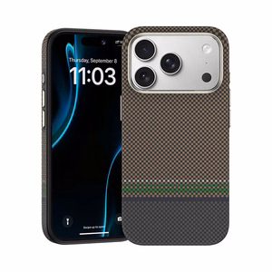 Benks Magnetic Armor Pro Prestige Kevlar 600D Case -suojakuori (C.K.FL.AP.GD.Y069) Iphone 17 Prolle (kameran ohjauspainike)