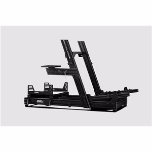 Next Level Racing GTElite Wheel Plate Edition Racing Simulator Cockpit Aluminum; Carbon Steel Black