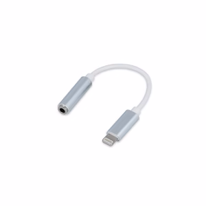 Setty adapteri Lightning - 3,5 mm audioliitäntä valkoinen