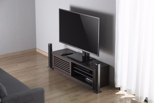 Gembird TVS-D55S-01 Tabletop TV stand (swivel), 23" - 55", black