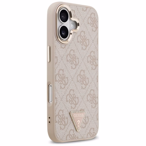 Guess 4G Triangle Logo MagSafe Suojakuori iPhone 17:lle - ruusukultainen