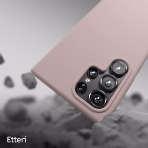 Etteri silikonikuori Samsung Galaxy S24 Ultra vaaleanpunainen