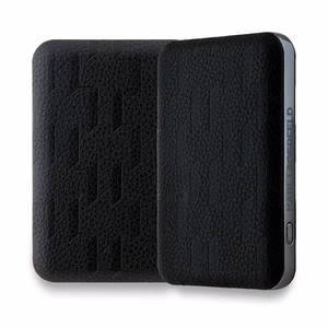 Karl Lagerfeld Powerbank induktiivinen KLPB5FPGKSKCHK 16W 5000mAh musta/musta Karl&Choupette Head Pin MagSafe -päätepistoke