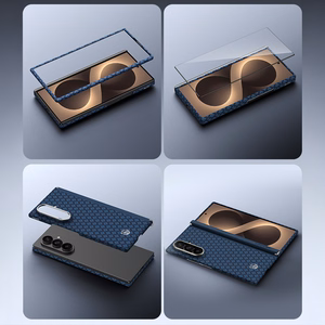 Benks Magnetic Armor Grid Air Grand Combo -suojakuori Samsung Galaxy Z Fold 8 Ultra:lle, sininen (C.K.FL.SA.BE.S051)