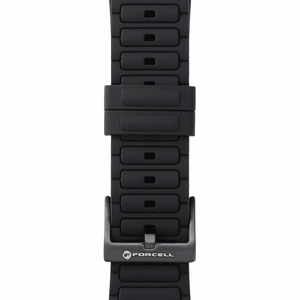 Strap to Apple Watch Forcell F-Design FA06 silicone holes 42 / 44 / 45 / 49 mm black