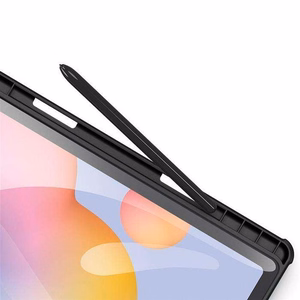 Dux Ducis TOBY -suojakuori kynälokerolla Samsung Tab S6 Lite P610/P613/P615/P619 musta