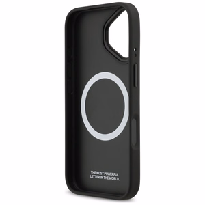 BMW M Perforated Stripe Logo MagSafe Suojakuori iPhone 17:lle - Harmaa