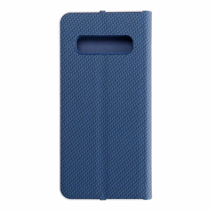 Läppäsuojakuori Samsung S10:lle Luna Book Carbon sininen