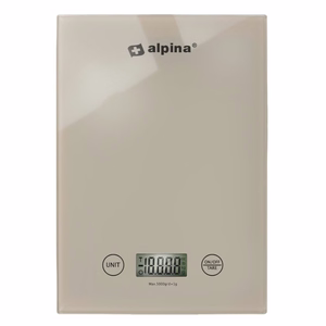 Alpina digital kitchen scale, up to 5 kg