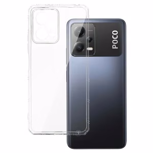 Armor Antishock Suojakuori Xiaomi Redmi Note 12 5G/Poco X5:lle läpinäkyvä