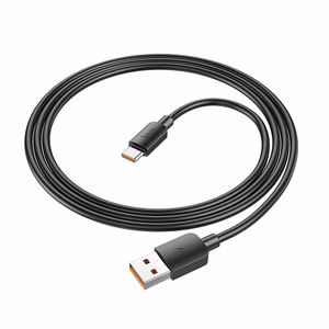 Kaapeli USB-A - USB-C Hoco PD 6A 100W 1 m X96 musta