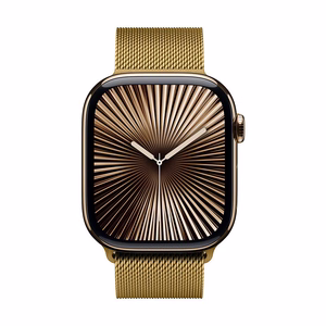 Crong Milano Steel stainless-steel strap for Apple Watch 38 / 40 / 41 / 42 mm, gold
