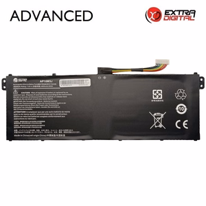 Kannettavan tietokoneen akku ACER AP16M5J, 4800 mAh, Extra Digital Advanced