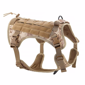 Koiran valjaat TACTICAL koko S ruskea