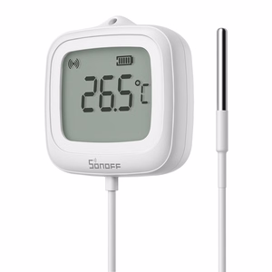 Sonoff SNZB-02LD, ZigBee-lämpötila-anturi LCD-näytöllä ja mittapäällä