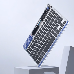 Dux Ducis CK Series Langaton Näppäimistö kannettavalle / tabletille / puhelimelle - läpinäkyvä