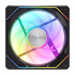 Darkflash Gauss G24 -tietokonetuuletin (musta)