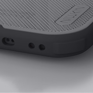 Nillkin Super Frosted Shield Pro MagSafe-yhteensopiva suojakuori iPhone 17 Air:lle - läpinäkyvä musta