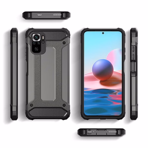 Hybrid Armor kestävä suojakuori Xiaomi Redmi Note 11T 5G / Redmi Note 11S 5G / Poco M4 Pro 5G sininen