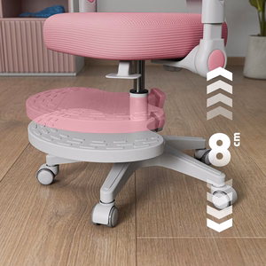 Junior 5.0 -pyörivä tuoli, vaaleanpunainen