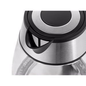 TEESA sähköinen lasi- ja teräsvedenkeitin, 2200 W, musta, 1,7 l