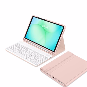 Tech-Protect SC Pen Suojakuori Samsung Galaxy Tab A9+ / A11+ Plus 11.0 X210 / X215 / X216 / X230 / X235 / X236:lle - Vaaleanpunainen