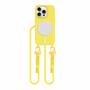 Tech-Protect Magnecklace MagSafe Suojakuori iPhone 14 Pro -lle - keltainen