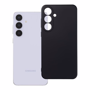 Silikoninen suojakuori Samsung S25 FE musta