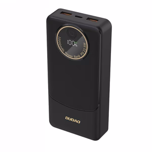 Dudao K12Pro Varavirtalähde 22.5W PD 20000mAh USB-A, USB-C - musta