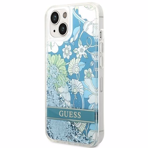 Guess GUHCP14SLFLSN iPhone 14 6.1 "green / green hardcase Flower Liquid Glitter