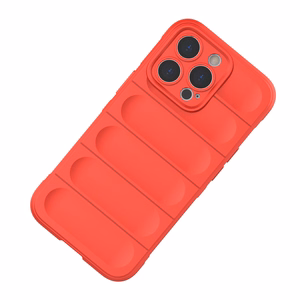 Magic Shield Kotelo iPhone 13 Pro joustava panssaroitu suojus punainen