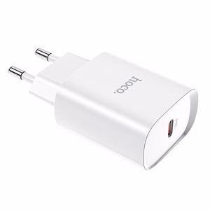 Charger Hoco N14 (1xUSB-C 20W) white