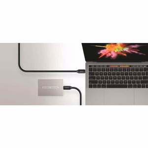 Momax Elite Link USB-C–USB-C -kaapeli, 1 m, PD 100 W, musta