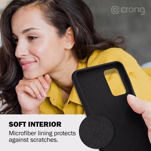Crong Color Cover -suojakuori Samsung Galaxy S20 Ultra -puhelimelle, sininen
