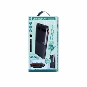 Remax RPP-71 varavirtalähde 22,5W 10000 mAh musta