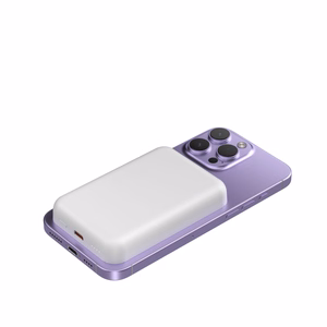 Wozinsky WRW349YWS 10000 mAh magneettinen tehopankki - valkoinen