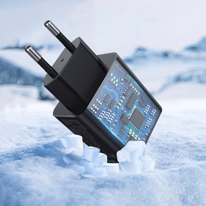 Devia Rocket PD 45 W – seinälaturi, 1× USB-C, musta