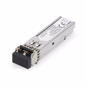 DIGITUS DN-81000 – monimuotoinen mini-SFP-lähetin-vastaanotin, LC duplex, 1,25 Gbit/s, 850 nm, enintään 550 m